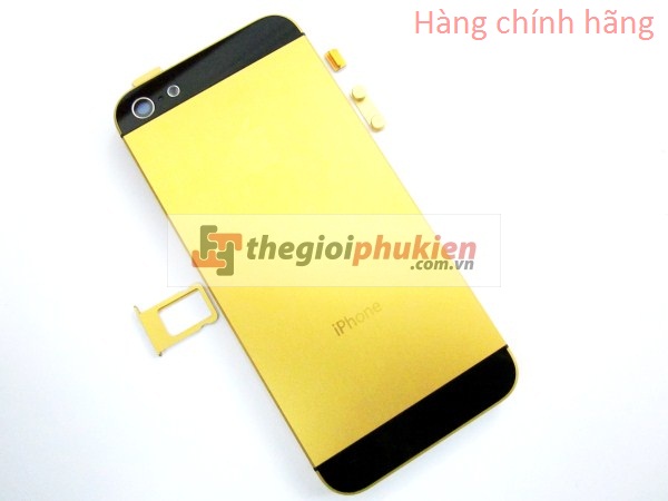 Khung xương iPhone 5 Gold  ( Full set )